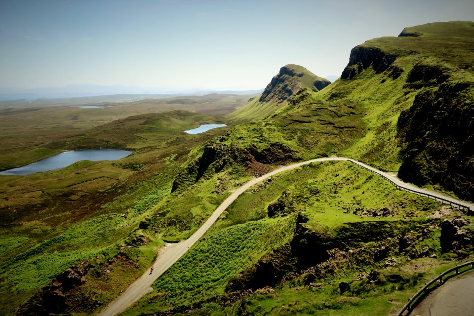 landscape photography of mountain