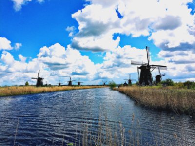 Kinderdijk, Netherl, History photo