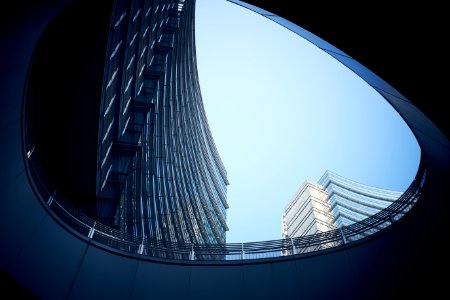 curtain wall building