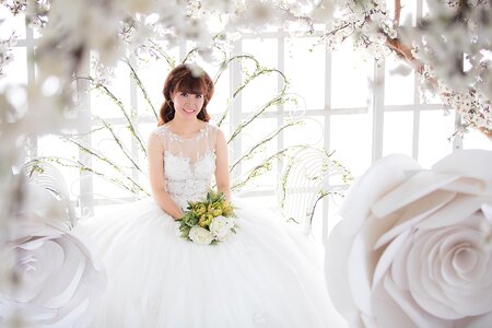 Wedding white dress