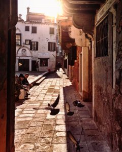Venice, Italy, Waiting
