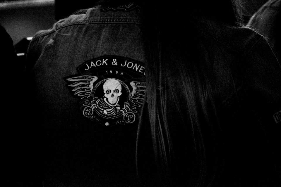 Skull, Jeans, Jacket