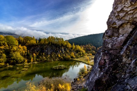 Nature, Trees, Water photo