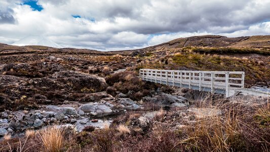 Nature field barren