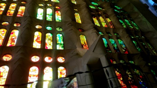 Spain, Barcelona, Glass