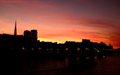 Boat, River, Seine photo