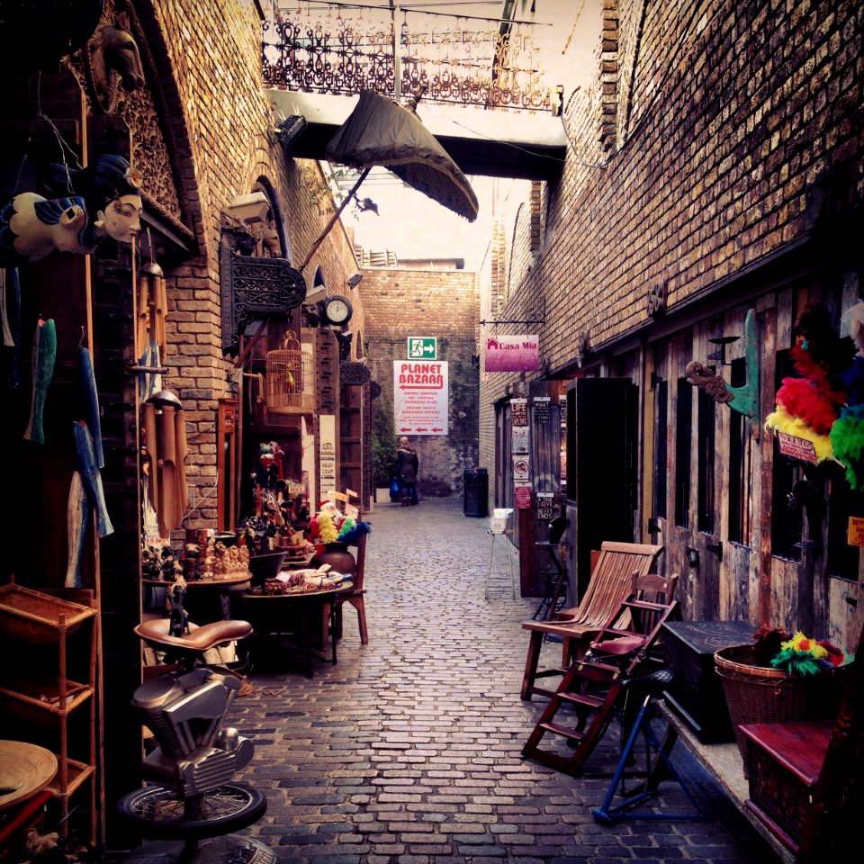 Market, Shops, Street