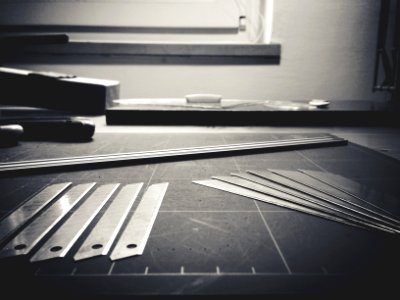 Blades, Ruler, Tools