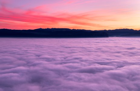 long exposure photography of white cloud