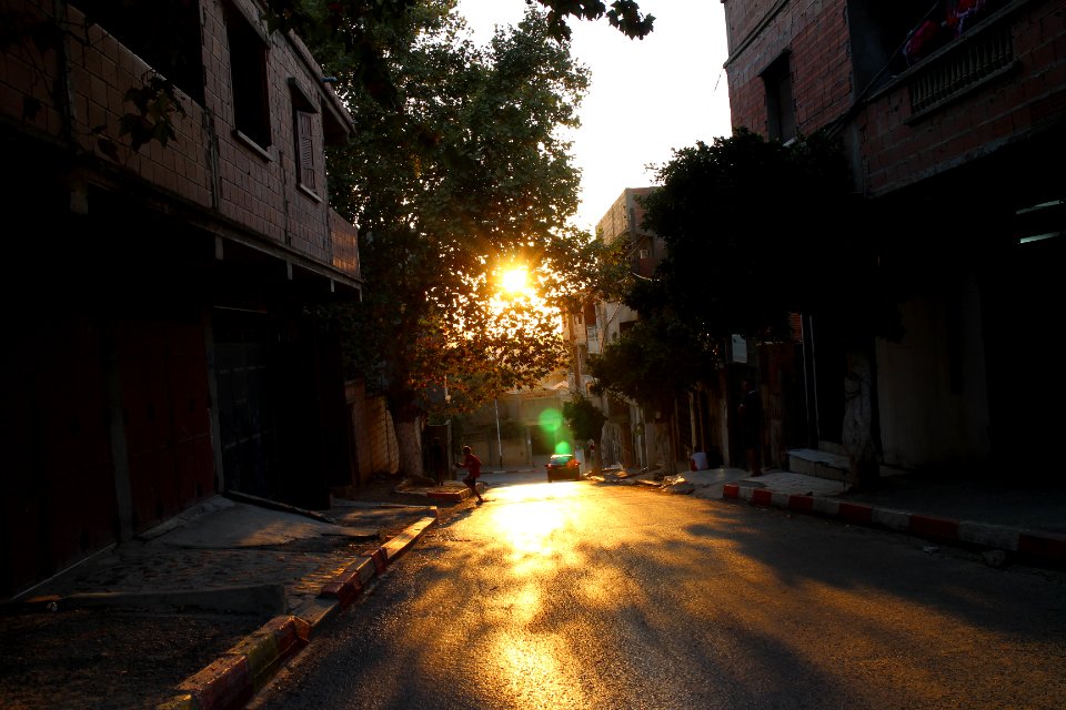 Algeria, Sunrise, Street
