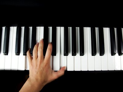 Music piano keyboard instrument photo