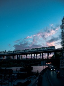 Sunset, Paris, France