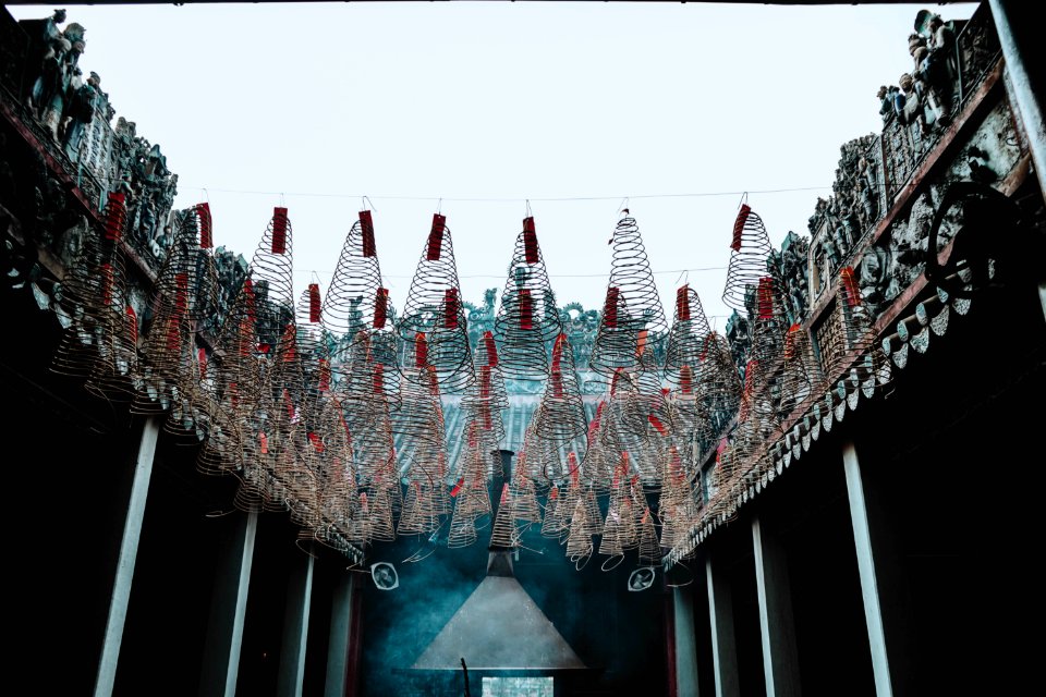 Thien hau temple, Ho chi minh city, Vietnam