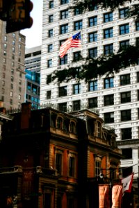 Philadelphia, United states, American flag photo