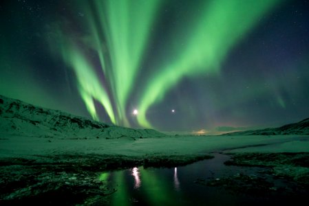 photography of aurora borealis photo