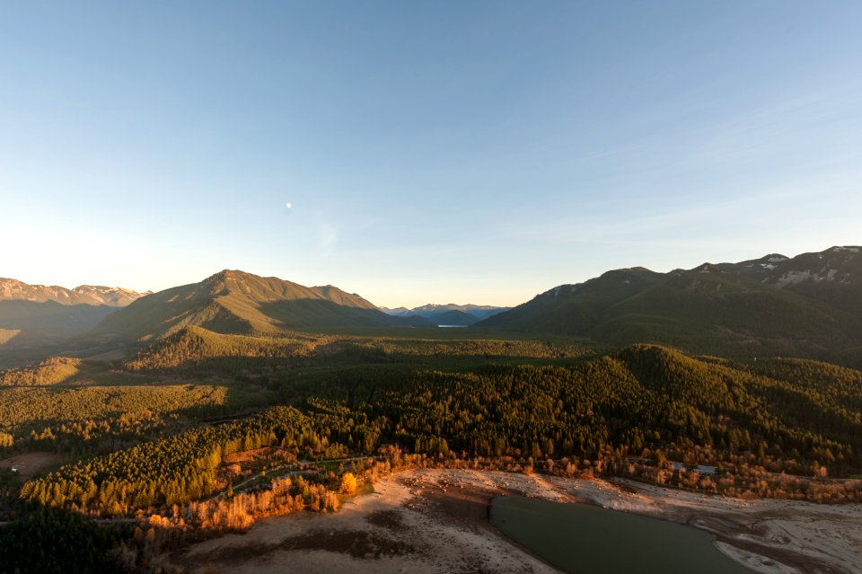 Rattlesnake ledge, United states, Moon