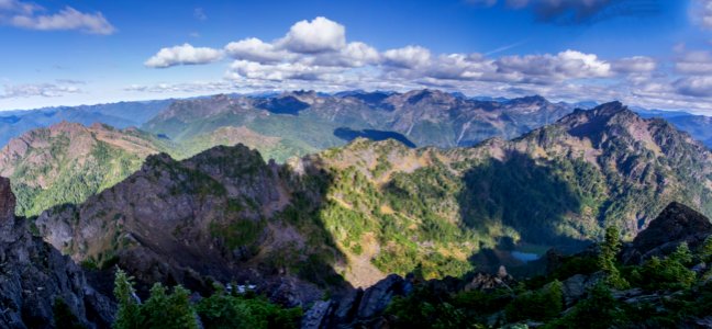 Mount ellinor, United states, Panorama