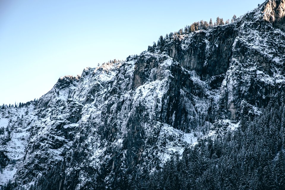 Yosemite valley, United states, Blue