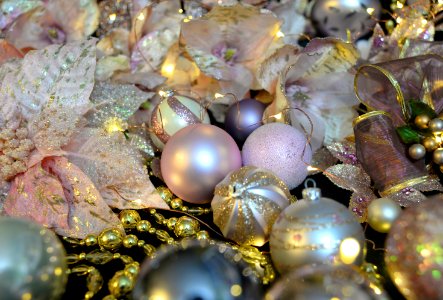 Bokeh, Glass, Christmas