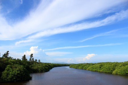 Puente de los cocodrilos, Mexico, Sky
