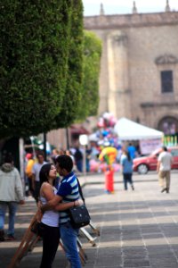 Morelia, Plaza de armas, Mexico photo