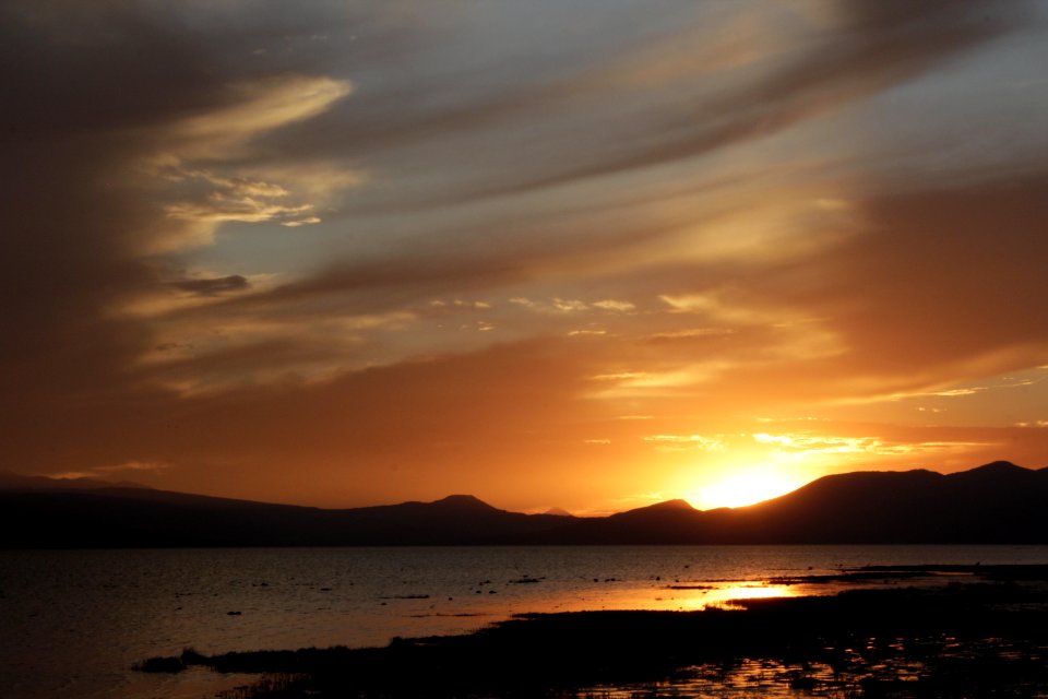 Lake cuitzeo, Mexico, Calm