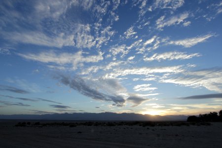 Laguna salada, Mexico, Sky