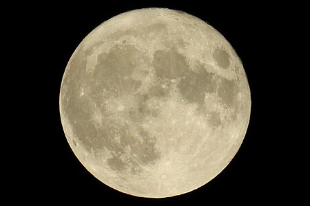 Luna earth's moon celestial body photo