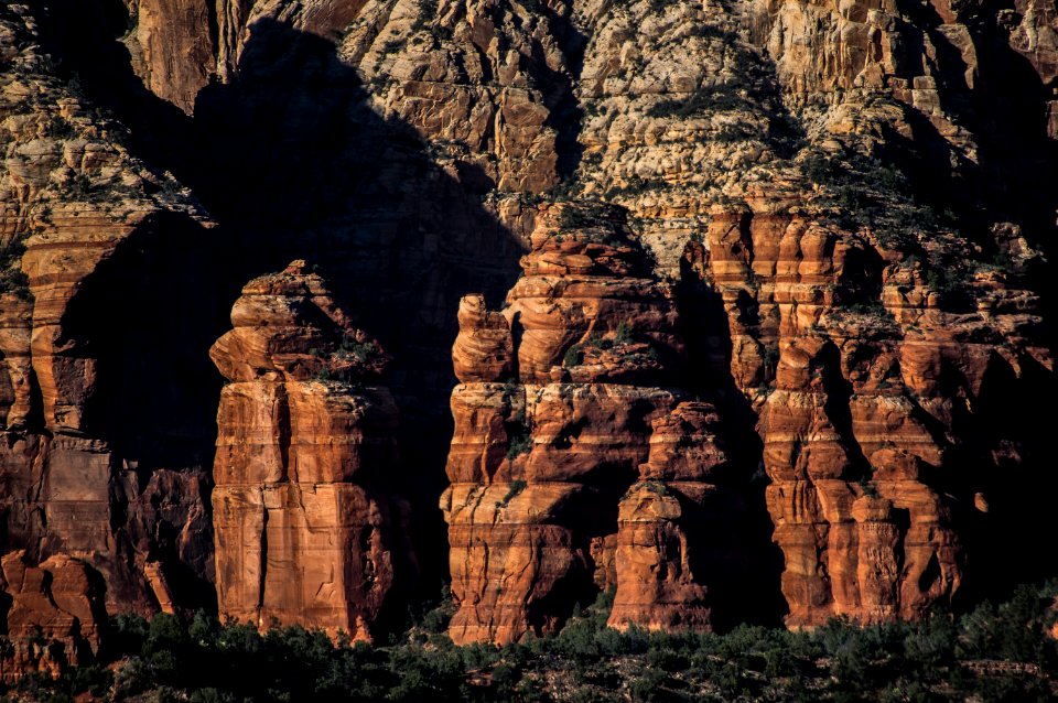 aerial photography of canyon during day