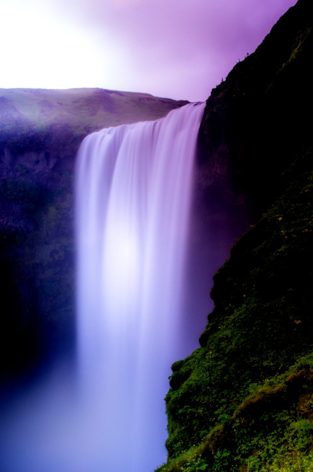Icel, Waterfall, Nature