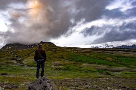 Icel, Skaftafell, Portait