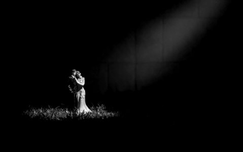 Wedding, Black, White