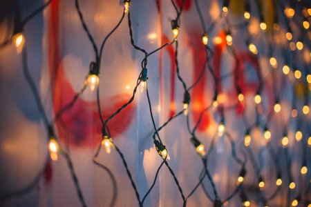Graffiti, Bokeh, Lights