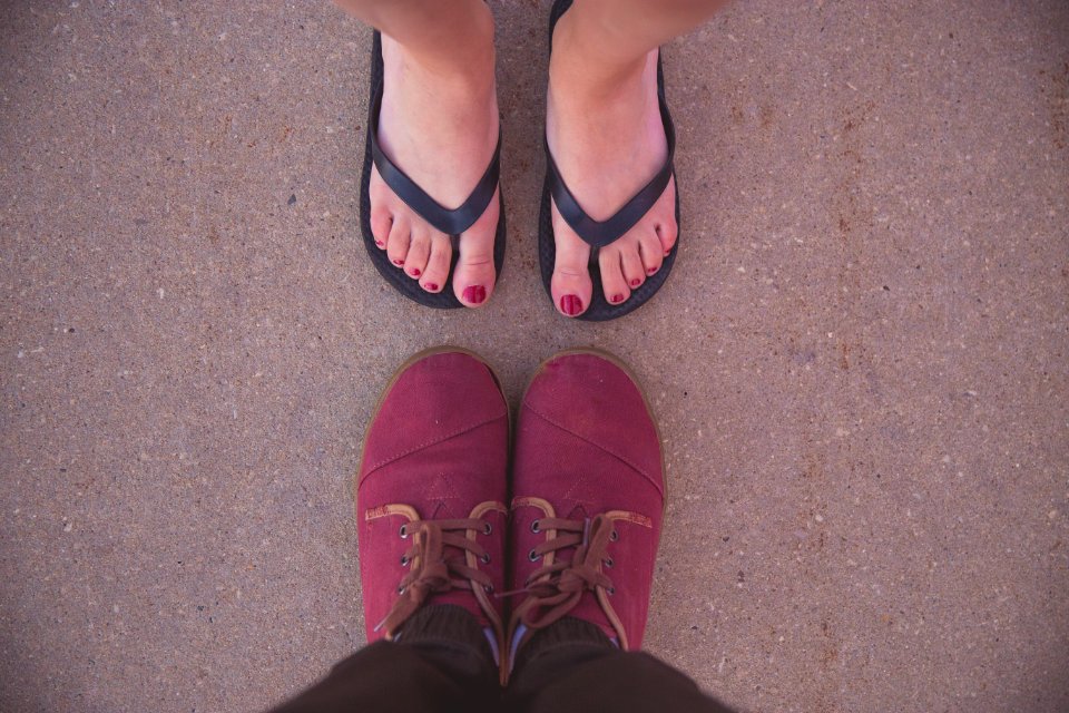 Couple, Together, Walk