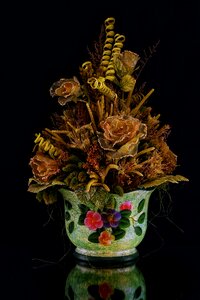 Vases amphorae rose photo