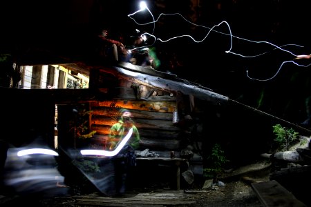 Good times, Friends, Long exposure