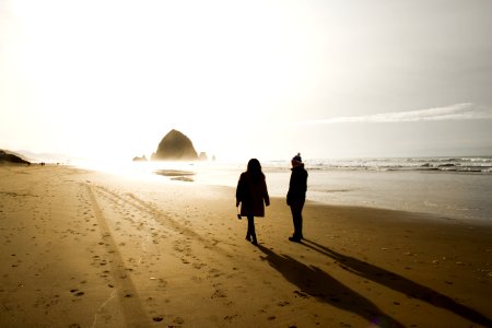 Haystack rock, United states