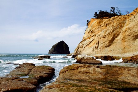 Cape kiw, Pacific city, United states photo