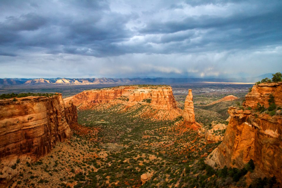 aerial photography of rocky mountain