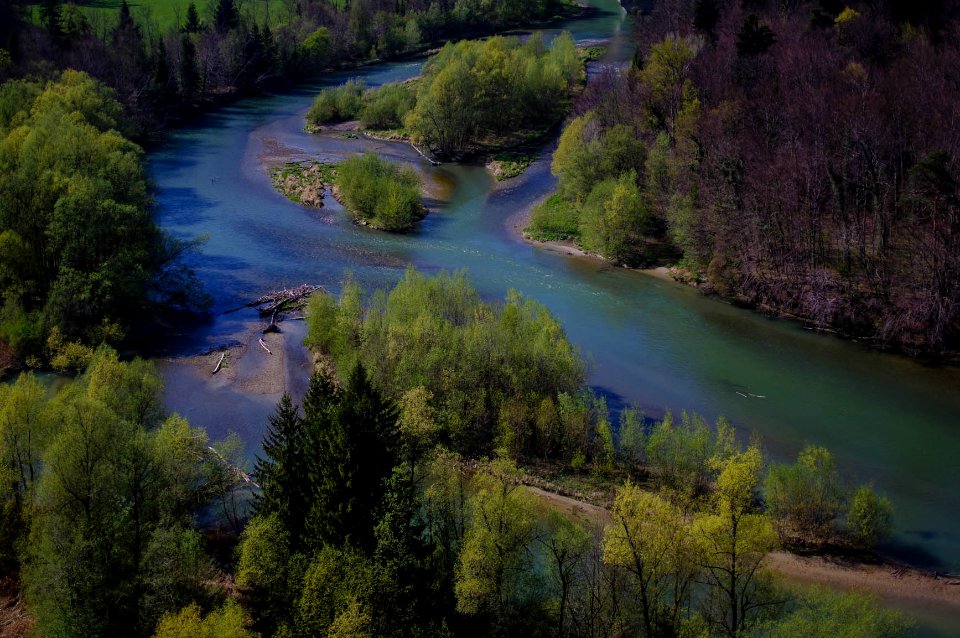 Hauterive, Switzerl, River