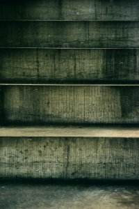 gray concrete staircase photo