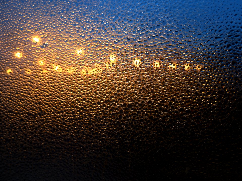 Lightbulb, Water, Evening