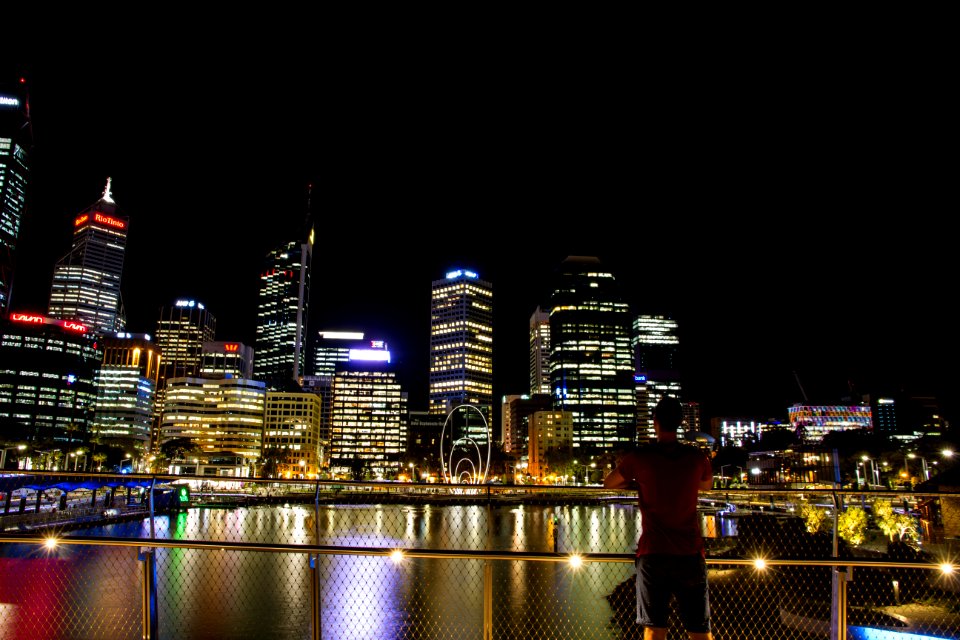 Perth, Elizabeth quay, Perth skyline