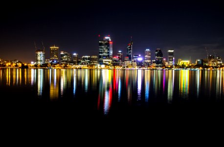 South perth foreshore, South perth, Australia photo