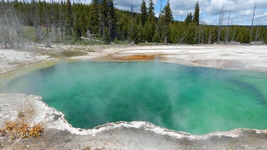 Hot wyoming geothermal photo