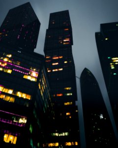 Colors, City, Buildings