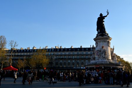 Place de la rpublique, Paris, France photo