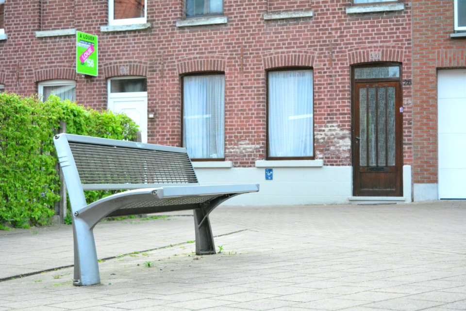 Mouscron, Belgium, Bench
