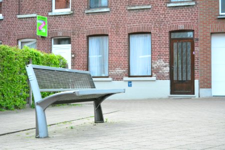 Mouscron, Belgium, Bench photo