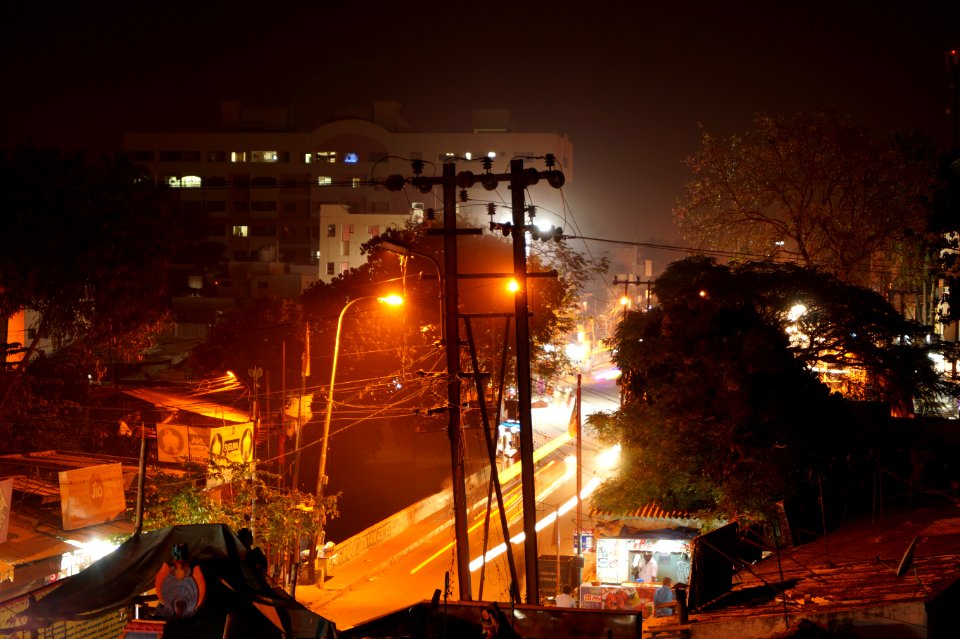 Coimbatore, India, Nightshot